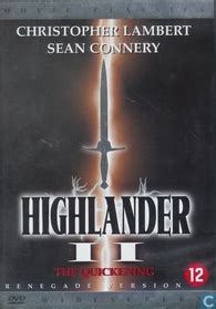 Highlander Ii The Quickening Dvd Renegade Version Widescreen