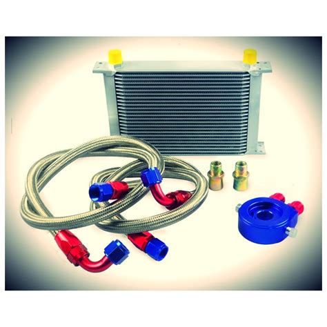 Universal Oil Cooler Kit An10 13 To 30 Row Jdm Heart Performance