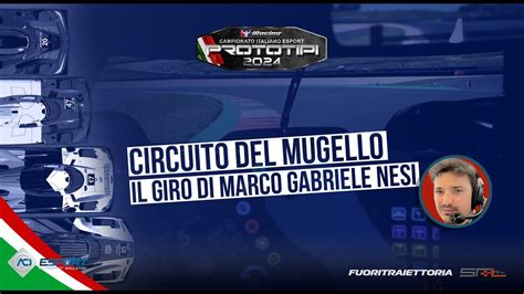 Ci Aci Esport Prototipi Iracing Un Giro Al Mugello Con Marco