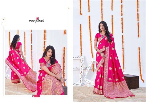 Manjuba Maaisha Vol Banarasi Silk Saree Collection