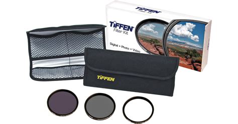 Tiffen Digital Essentials Filter Kit 72mm 72DIGEK3 B H Photo