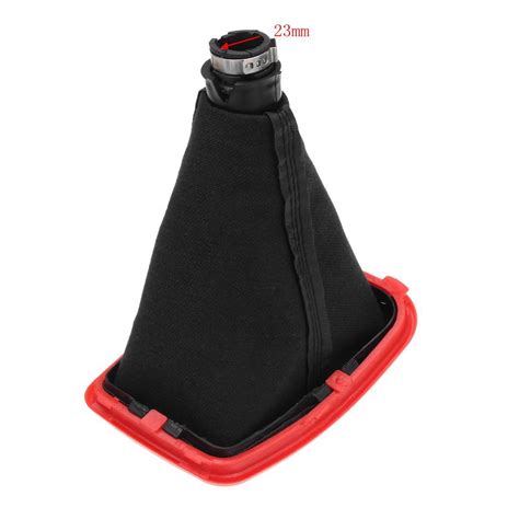 Buy 56 Speed Car Mt Gear Shift Knob Gaitor Boot Cover 23mm For Vw Golf 4 Bora Gti At Affordable