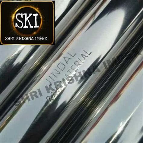 Round Jindal Stainless Steel Pipes, 6 meter at ₹ 125/kg in New Delhi ...