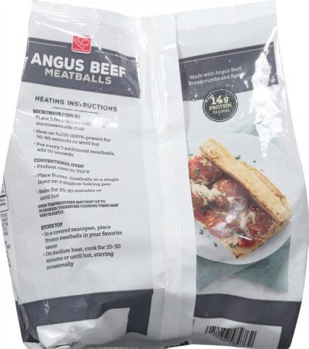 Harris Teeter™ Fully Cooked Microwavable Angus Beef Meatballs 24 Oz