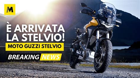 Nuova Moto Guzzi Stelvio Ecco Come Fatta Youtube