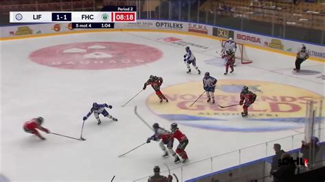 Leksands If Vs Fr Lunda Hc Game Highlights Youtube