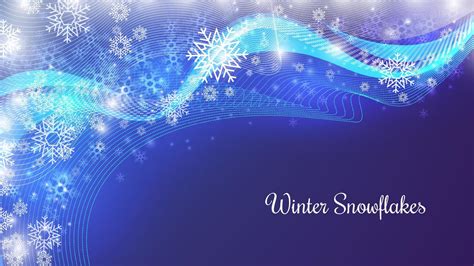 Abstract Winter Snowflakes Background 13642713 Vector Art at Vecteezy