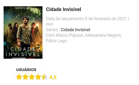 Cidade Invisível 2ª temporada da série brasileira estrelada por Marco