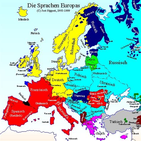 Titus Didactica Languages Of Europe Map Frame