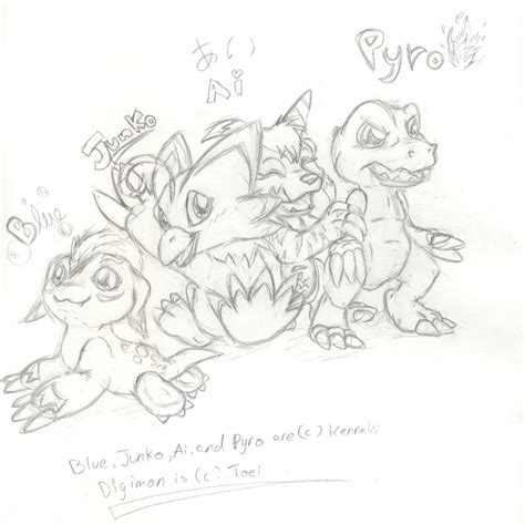 Digimon Group 1 By Kennaki On Deviantart