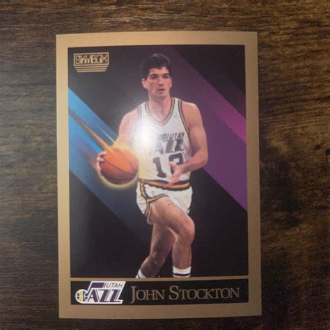 John Stockton 1990 Skybox 284 Utah Jazz HOF EBay