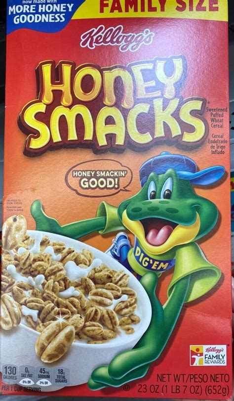 Kellogg S Honey Smacks Oz Lb Oz G