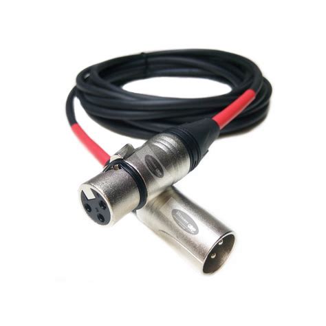 Cabo De Microfone Dmx Xlr F Mea X Xlr Macho Balanceado Metros