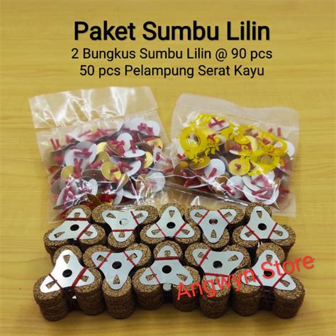 Jual Sumbu Lilin 2 Bungkus Pelampung Serat Kayu 50 Pcs Shopee Indonesia