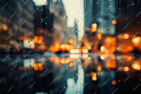 City Rain Wallpaper Hd