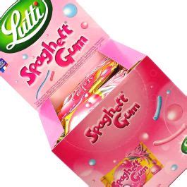 Spaghetti Gum Bubble Gum Gusto Tutti Frutti Pz X G Lutti