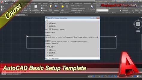 Autocad 2018 Basic Setup Tutorial Course For Beginner 1 Youtube