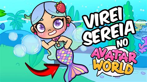 Virei Uma Sereia No Avatar World Historinha Avatar Youtube