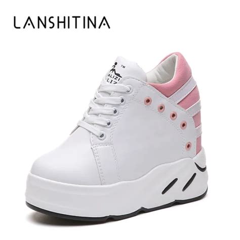 2018 Summer Women Sneakers Platform Breathable Lace Up Outdoor Women