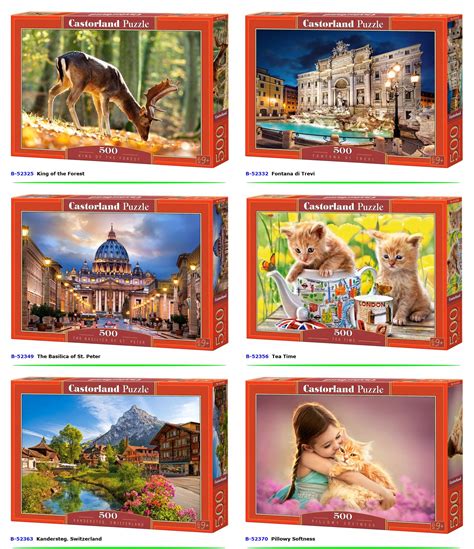 Castorland Puzzle 500 Elementów Cas002 7372365180 Oficjalne