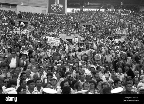 Los Juegos Olímpicos de Moscú 1980 Ceremonia de Apertura Estadio