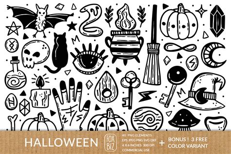 Ink Halloween Graphic By Foxbiz · Creative Fabrica