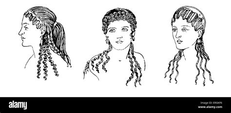 Ancient Greek Hairstyles Example Of Ancient Greek Female Hairstyles