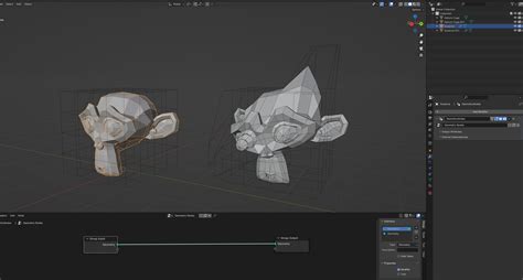 Mesh Deform Using Geometry Nodes Modeling Blender Artists Community