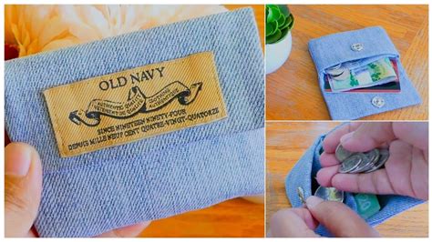 Diy Denim Wallet From Old Jeans Simple And Easy How To Make Your Own