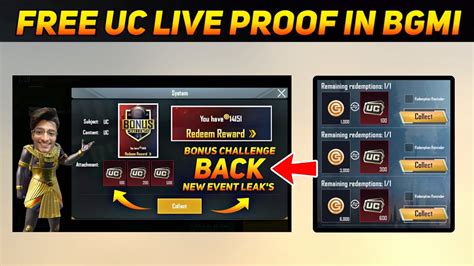 FREE 1050 UC IN BGMI BIGGEST FREE UC EVENT IS HERE HOW TO