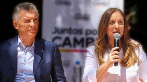 La Estrategia De María Eugenia Vidal Su Foto Con Macri Y La