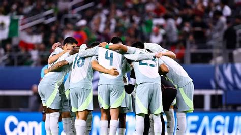 México Vs Estados Unidos Alineación Probable Del Tri Para Final De