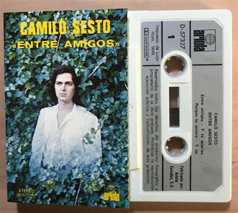 Camilo Sesto Entre Amigos Cassette Album R Discogs