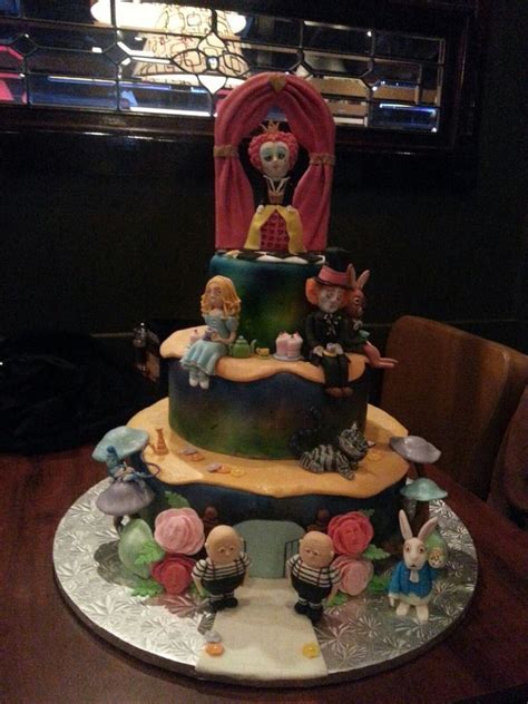 Alice In Wonderland Tim Burton — Birthday Cakes