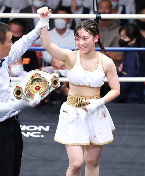 【ボクシング】日本女子ミニマム級王者鈴木なな子が初防衛判定勝ち「勝ち切れず悔しい」 ボクシング 日刊スポーツ