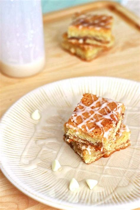 White Chocolate Snickerdoodle Blondies Artofit