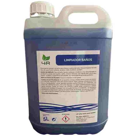 LIMPIADOR DE BAÑOS 4R 5L DS Linea Verde