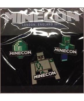 Minecraft Minecon Exclusive Pin Set Of Partybell