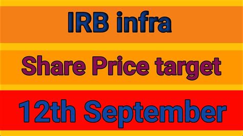 Irb Infra Share Price Target Irb Infra Share News Today Irb Infra