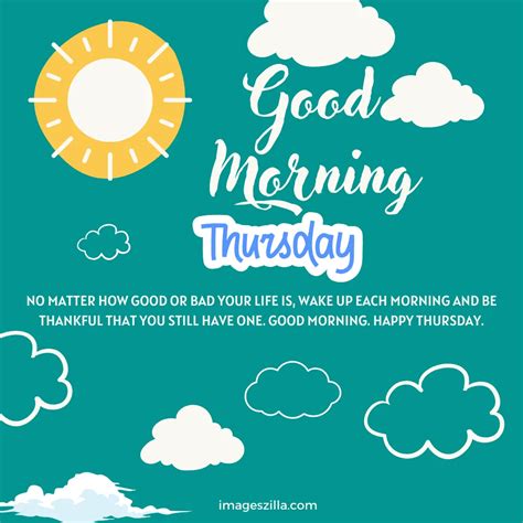 25 Good Morning Thursday Images And Quotes Imageszilla