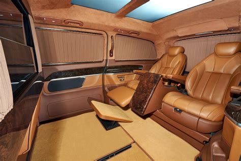 Redline Engineering Enhances The Interior Of The 2015 Mercedes Benz V Class