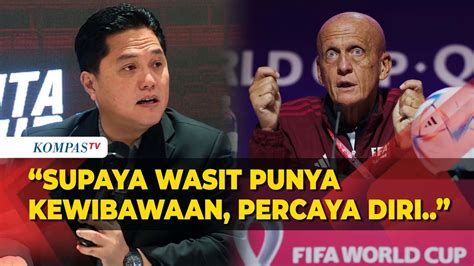 Soroti Nasib Wasit Erick Thohir Bakal Datangkan Pierluigi Collina Ke