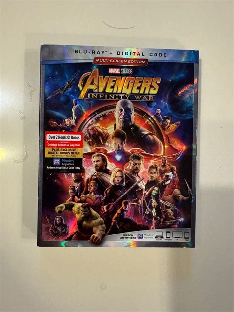 Avengers Infinity War Blu Ray Disc TV Home Appliances TV