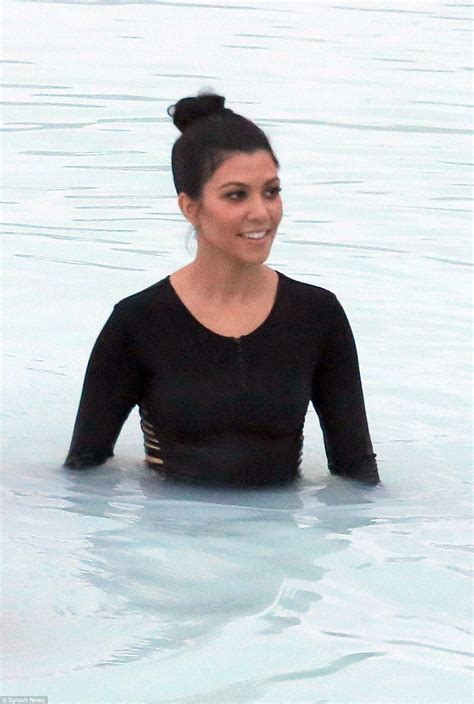 Kim Kardashian Wears Bathing Suit For First Time Since Saints Birth Kardashian Kim