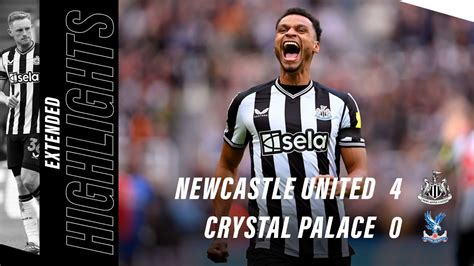 Newcastle United Crystal Palace Extended Premier League Highlights