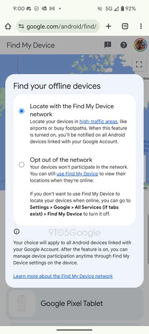 Google Could Launch Find My Device Network Next Week