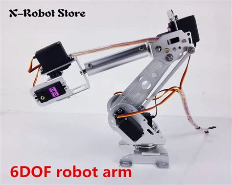 Abb 6DOF Brazo de robot industrial modelo de Metal brazo mecánico de