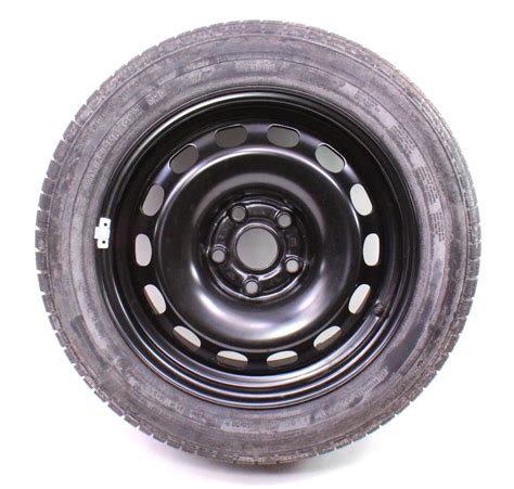 16 X 7 Steel Spare Wheel Rim And Tire 01 05 Vw Passat B55 5x112 3b0