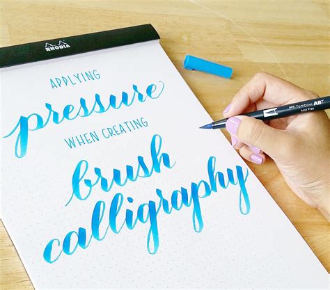 Corso Di Calligrafia Con Brush Pen Trame Arte Di Beschi Chiara