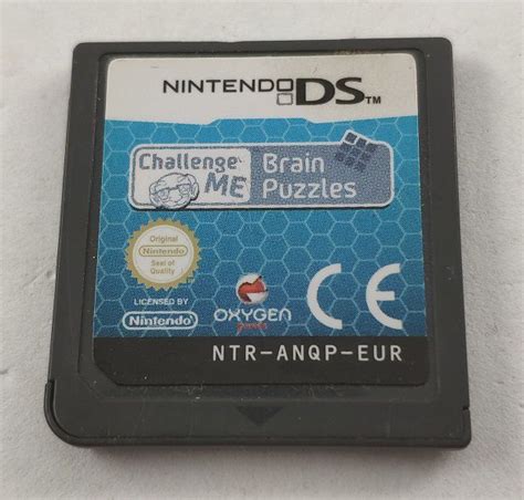 Buy Challenge Me Brain Puzzles UK Nintendo DS Games At ConsoleMAD